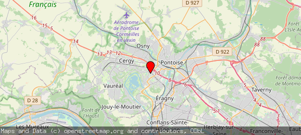 205 Rue des Chênes Bruns, 95000 Cergy, France