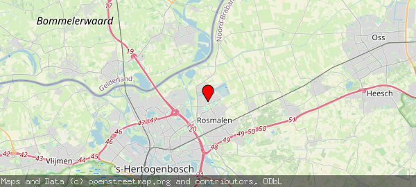 Vlietdijk, Rosmalen, Nederland