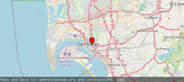 1122 Broadway UNIT 300, San Diego, CA 92101, USA