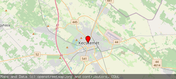 Kecskemét, Deák Ferenc tér 1, 6000 Magyarország