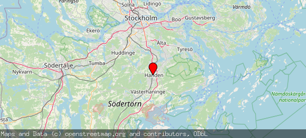 136 35 Handen, Sverige