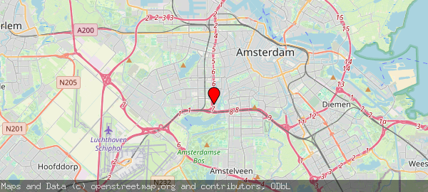 Pilotenstraat 8, 1059 CJ Amsterdam, Nederland