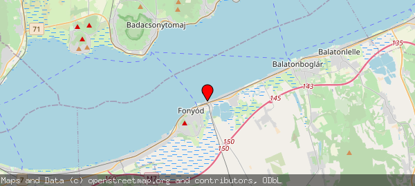 Fonyód, Kodály Zoltán u., 8640 Magyarország