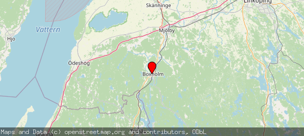 Boxholm, Sverige
