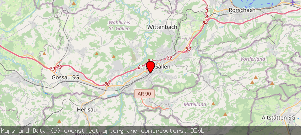 Geltenwilenstrasse 16/18, 9001 St. Gallen, Schweiz