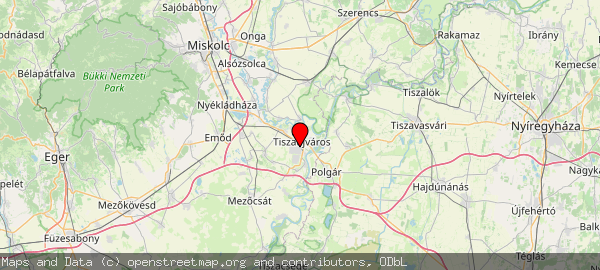 Tiszaújváros, Magyarország