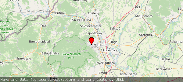 Miskolc, Bulgárföld, 3534 Magyarország