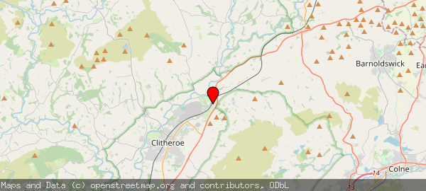 Downham Rd, Chatburn, Clitheroe BB7, UK