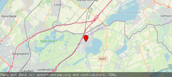 Westeinde 1, 2371 AS Roelofarendsveen, Nederland