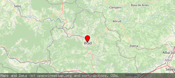 335200 Brad, România