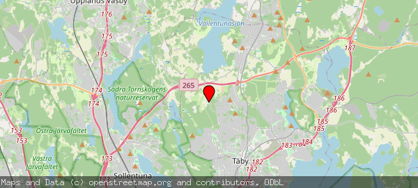 Hagbyvägen, Täby, Sverige