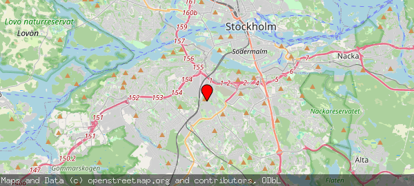 Annebodavägen, Älvsjö, Sverige