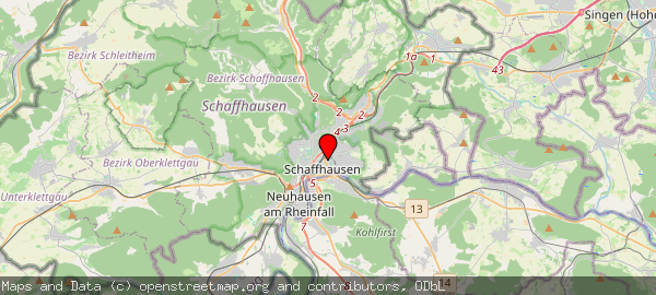 Pestalozzistrasse 20, 8200 Schaffhausen, Schweiz